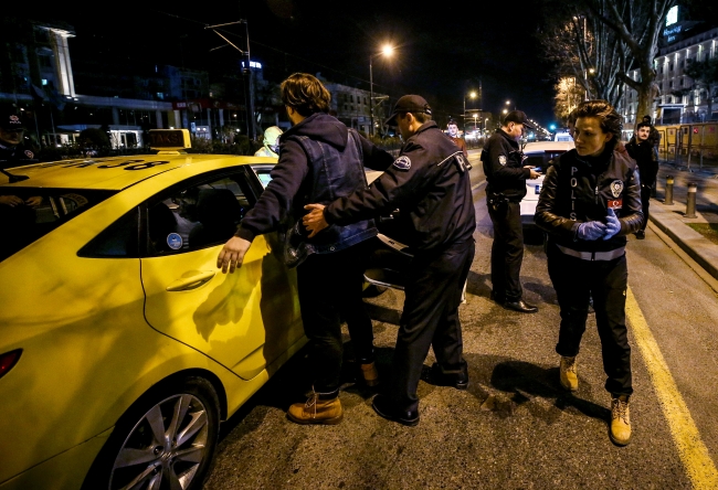 İstanbul'da helikopter destekli denetim