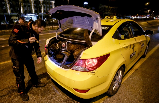 İstanbul'da helikopter destekli denetim