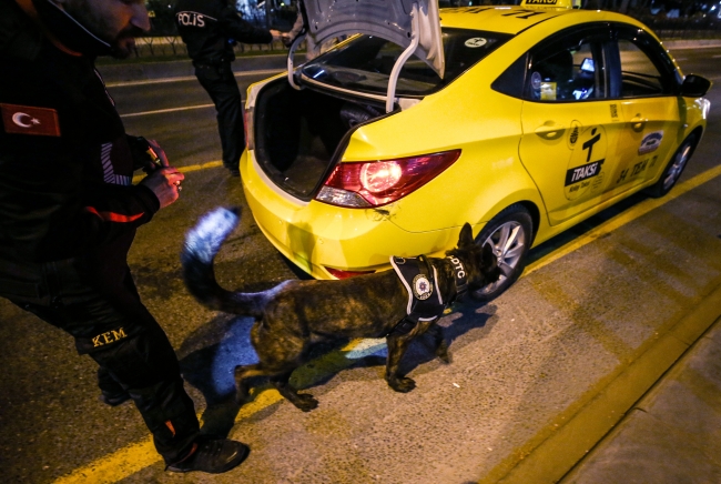 İstanbul'da helikopter destekli denetim