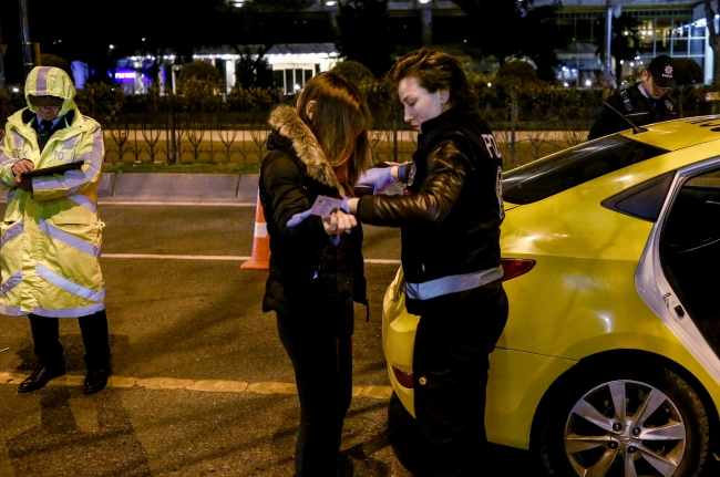 İstanbul'da helikopter destekli denetim