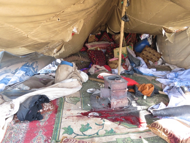 İdlib'deki sığınmacı kampına hava saldırısı: 10 ölü
