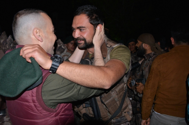 Afrin'de görev yapan 44 kişilik PÖH timi geri döndü