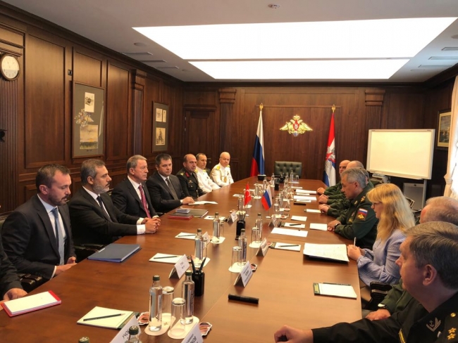Milli Savunma Bakanı Akar ve MİT Başkanı Fidan Rusya'da