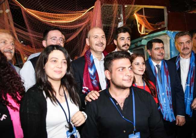 İçişleri Bakanı Soylu hemşehrileriyle buluştu