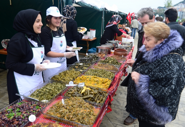 Giresun'un yöresel lezzetleri görücüye çıktı