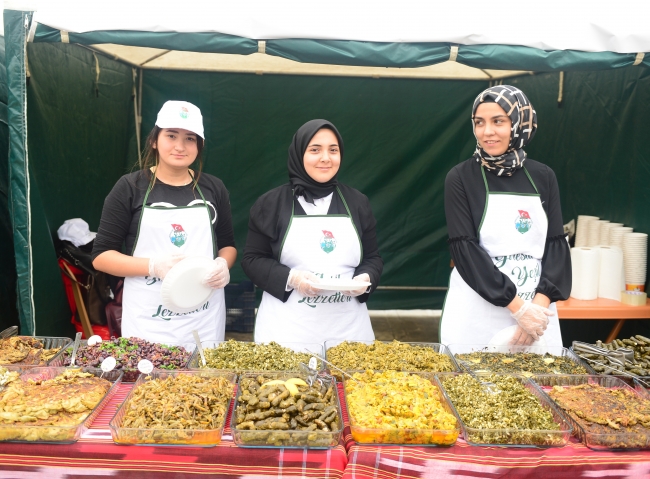 Giresun'un yöresel lezzetleri görücüye çıktı