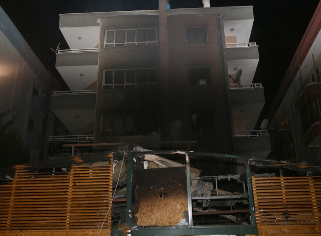 Başkentte restoranda yangın çıktı