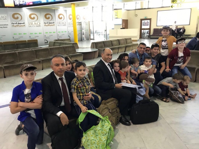 Aileleri DEAŞ'a katılan 17 Türk çocuk Irak'tan getirildi