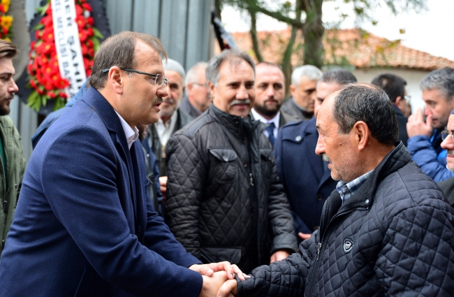 Hakan Çavuşoğlu'nun kayınpederi son yolculuğuna uğurlandı