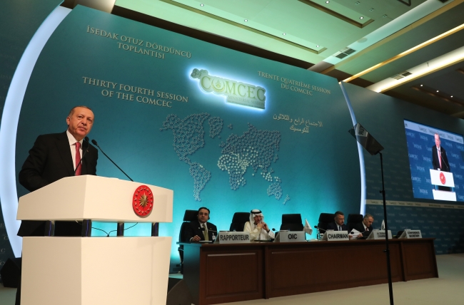 Cumhurbaşkanı Erdoğan: Kur baskısından kurtulmak için yerli paramızı kullanalım