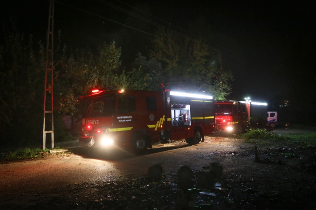 Adana'da bir evde elektrik kontağından çıkan yangın söndürüldü