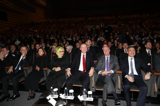 Cumhurbaşkanı Erdoğan Fazıl Say'ın konserini izledi