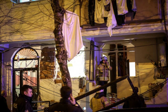 Bahçelievler'de apartman dairesinde patlama