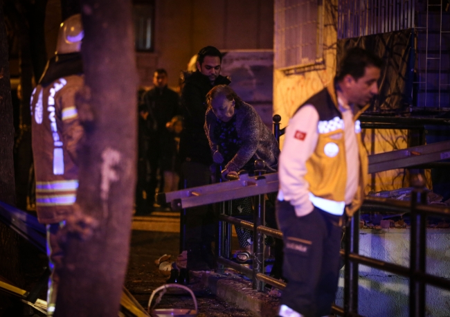 Bahçelievler'de apartman dairesinde patlama