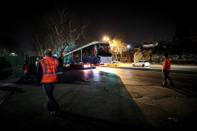 Eminönü-Alibeyköy tramvay hattında test sürüşü başlıyor