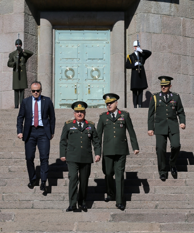 Genelkurmay Başkanı Güler Katarlı mevkidaşı ile görüştü