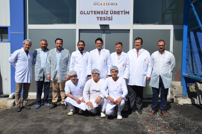 Ankara'da Halk Ekmek'ten glütensiz ürünler için kesintisiz üretim