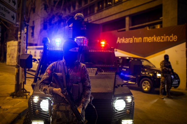 Ankara'da 1 Mayıs öncesi asayiş uygulaması