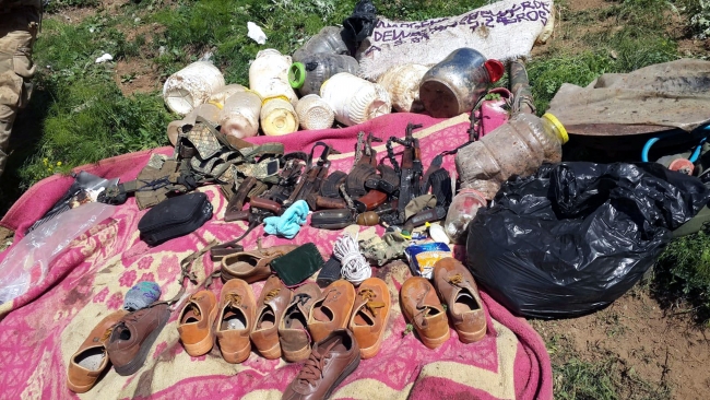 Tunceli'de mağarada sıkıştırılan 5 terörist etkisiz hale getirildi