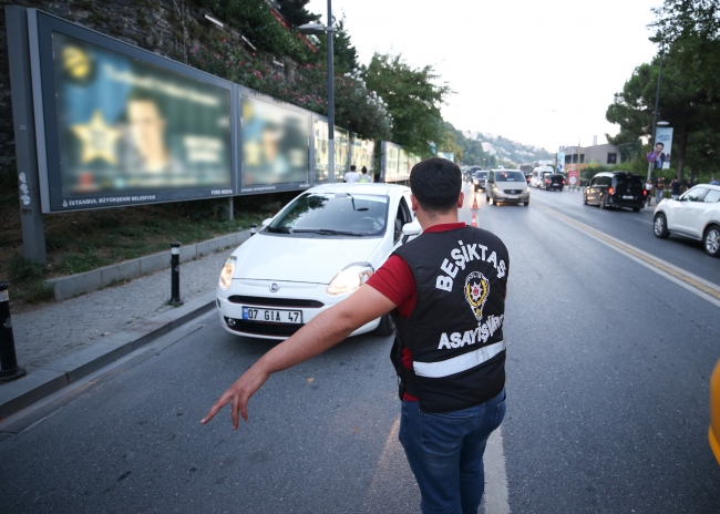 İstanbul'da 39 ilçede asayiş uygulaması