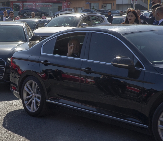 MHP Genel Başkanı Bahçeli mesaiye başladı