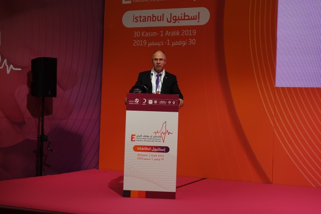 Filistin'in Ankara Büyükelçisi Dr. Faed Mustafa. Fotoğraf: AA