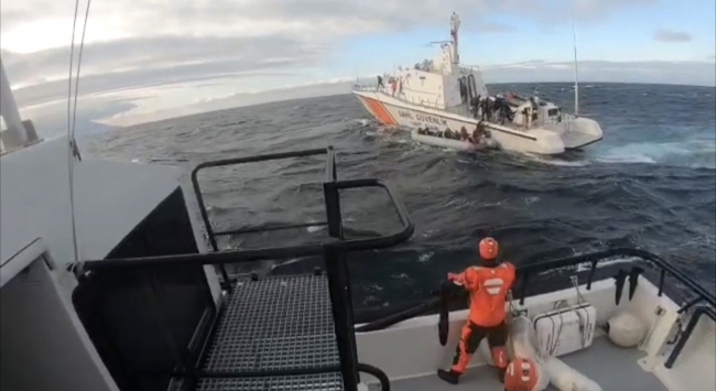 Sahil Güvenlik bir göçmen faciasını daha engelledi