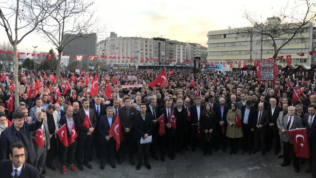 STK'lardan Mehmetçiğe destek yürüyüşü