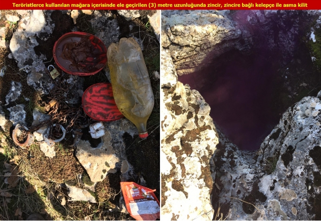 Terör örgütünün kış üslenmesine operasyon