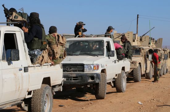 ÖSO, Azez-Cerablus hattındaki Dabık'a saldırı başlattı