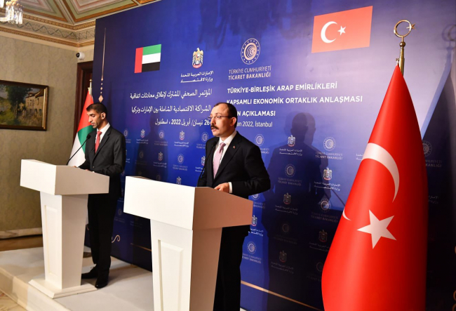 Türkiye ile BAE arasında Kapsamlı Ekonomik Ortaklık müzakereleri başladı