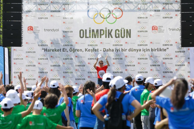 Olimpik Gün İstanbul'da kutlandı