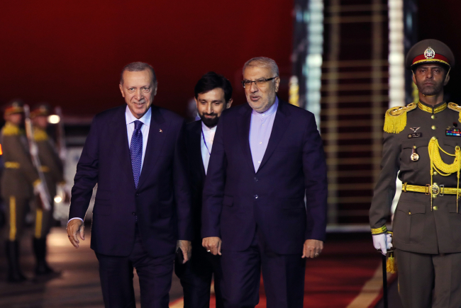 Cumhurbaşkanı Erdoğan, İran'a gitti