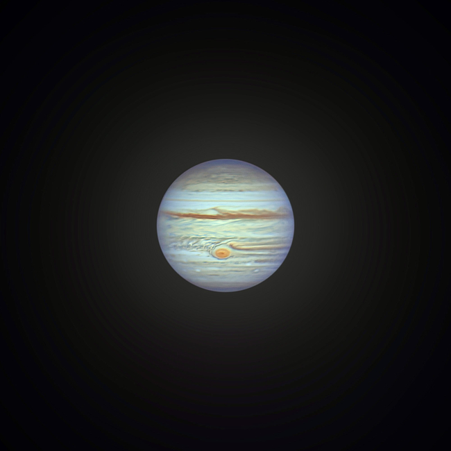 Jüpiter'in 600 bin görüntüden oluşan fotoğrafı paylaşıldı