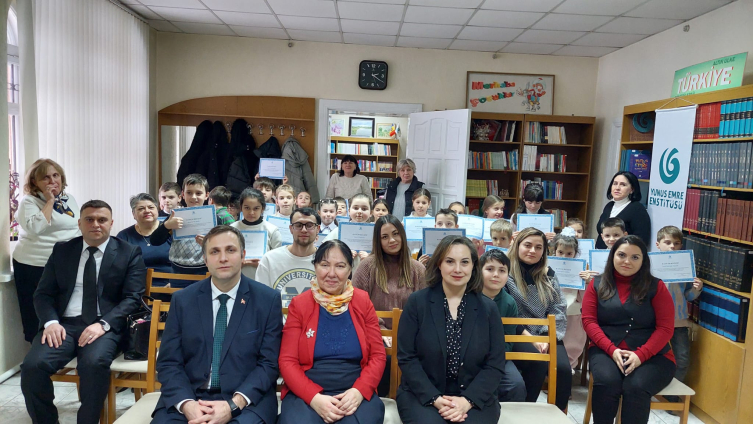 Gagauz Özerk Yeri’nde çocuklar için Türkçe dil kursunun ilk etabı tamamlandı