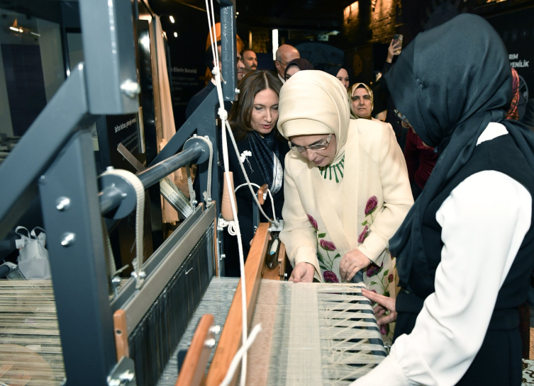 Emine Erdoğan’dan Anadoludakiler: Sof’un Zamansız Yolculuğu Sergisine ilişkin paylaşım