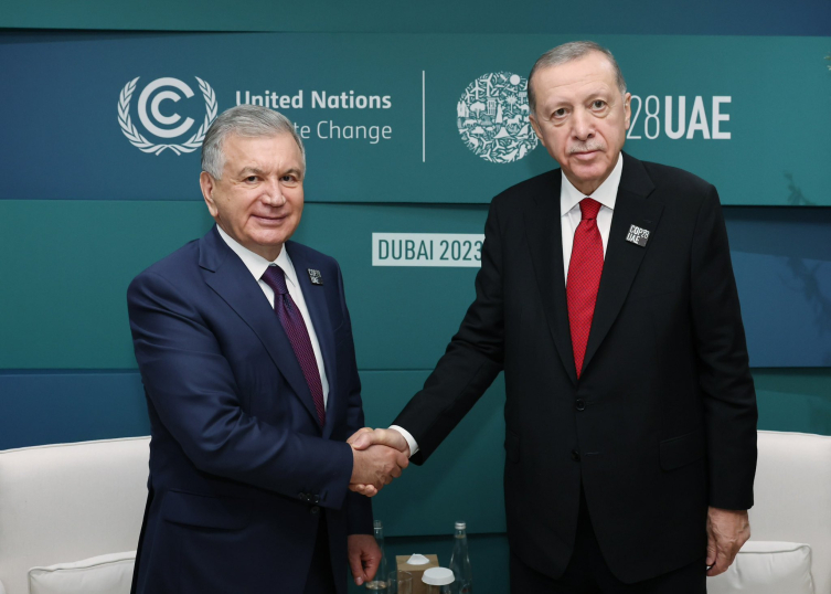 Cumhurbaşkanı Erdoğan'dan BAE'de ikili görüşmeler