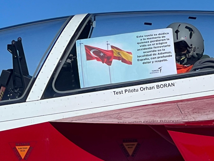 HÜRJET tren kazasında hayatını kaybedenler için havalandı