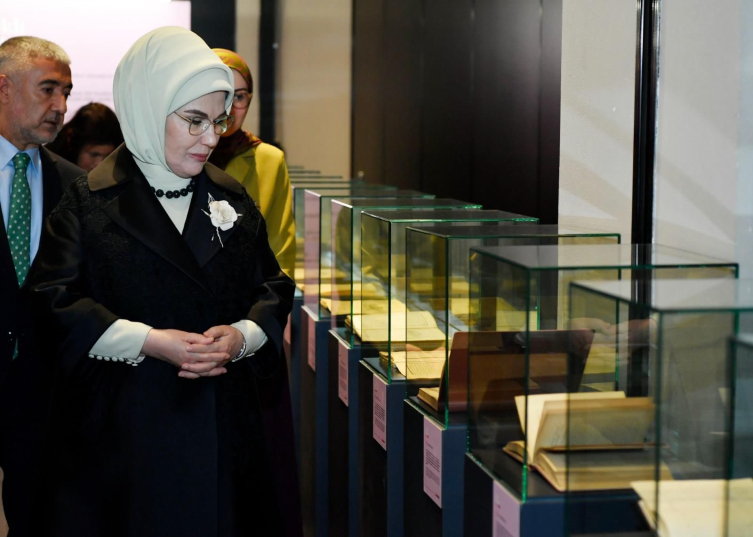 'Saklı Kalanlar' sergisi Emine Erdoğan'ın katılımıyla açıldı