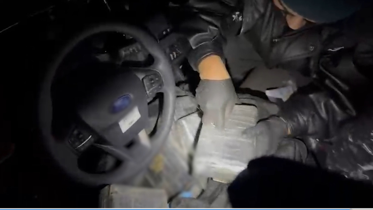 Edirne'de 220 kilogram uyuşturucu ele geçirildi