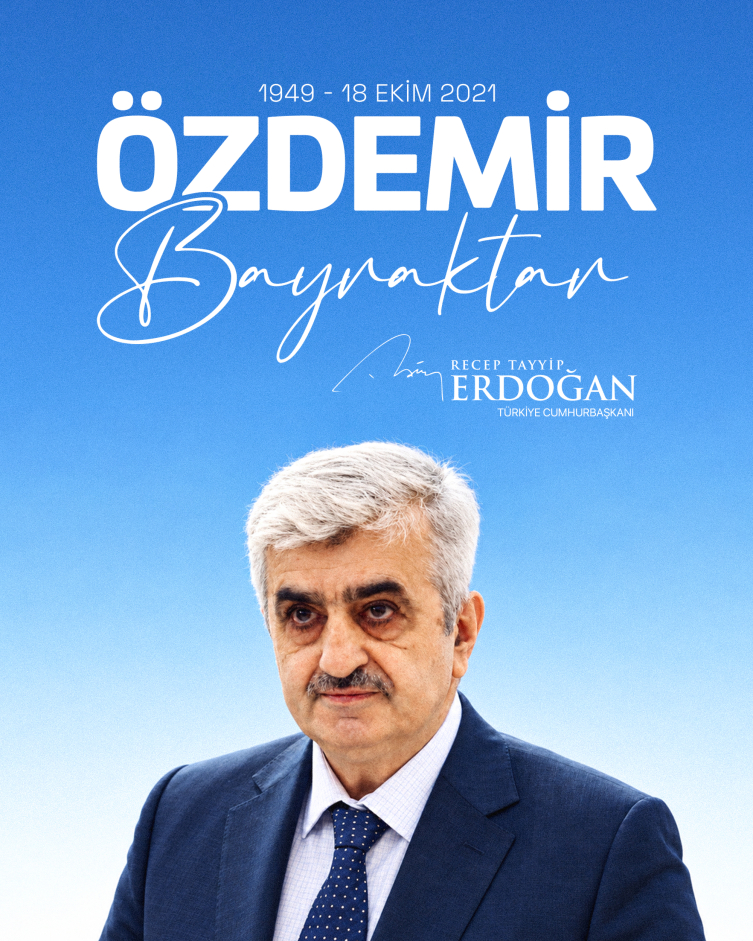 Cumhurbaşkanı Erdoğan'dan Özdemir Bayraktar'ı anma mesajı