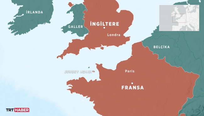 İngiltere ile Fransa'yı karşı karşıya getiren Jersey Adası