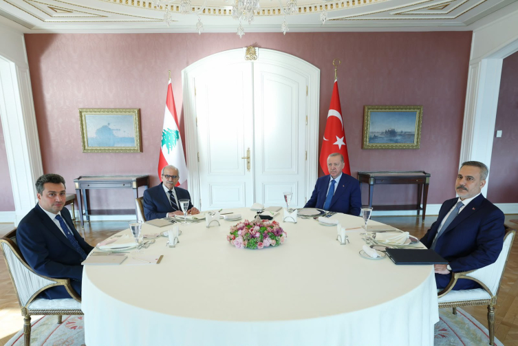 Cumhurbaşkanı Erdoğan Lübnan Başbakanı Salam'ı kabul etti
