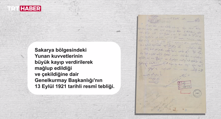 Türk'ün zafer destanı: Sakarya Meydan Muharebesi