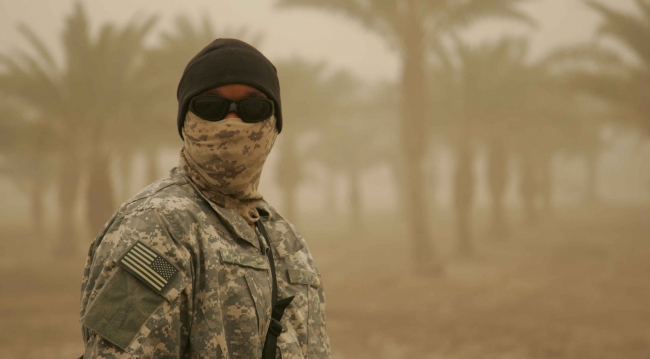 Irak'ta bir ABD askeri. Fotoğraf: Getty