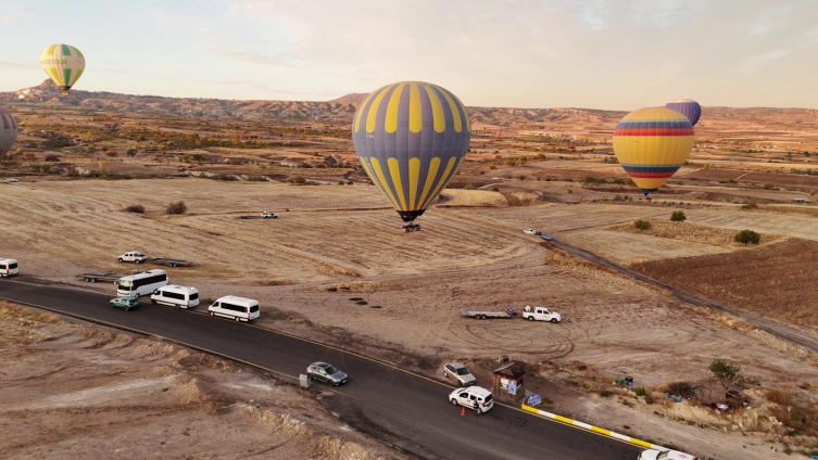 Kapadokya'da balon faaliyetleri denetiminde yeni dönem