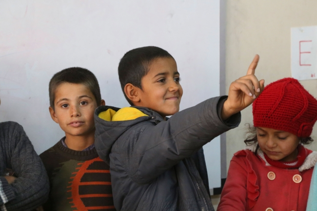 Köy öğretmenleriyle el ele