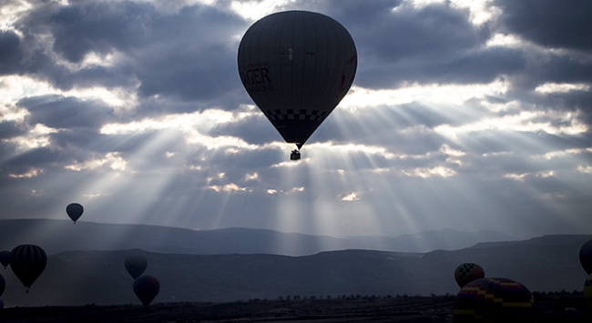 Kapadokya balonlarına tekrar kavuştu
