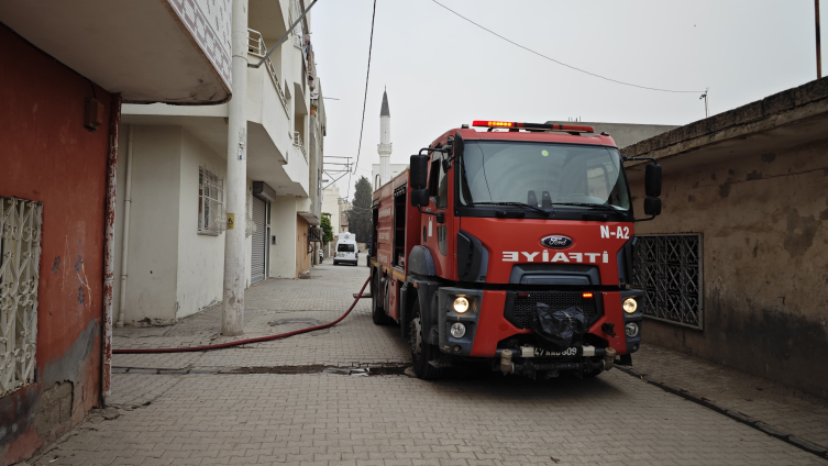 Mardin'de yangın: 1 ölü, 1 yaralı