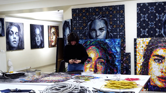 Geri dönüşümün sanat yolculuğu